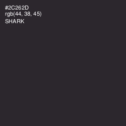 #2C262D - Shark Color Image
