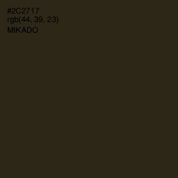 #2C2717 - Mikado Color Image