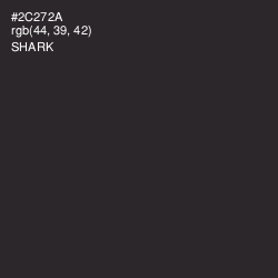 #2C272A - Shark Color Image