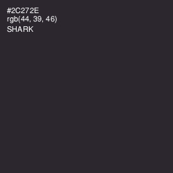 #2C272E - Shark Color Image
