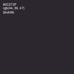 #2C272F - Shark Color Image