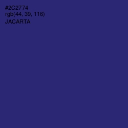 #2C2774 - Jacarta Color Image