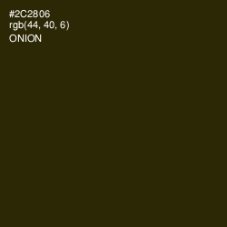 #2C2806 - Onion Color Image