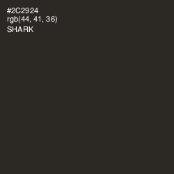 #2C2924 - Shark Color Image