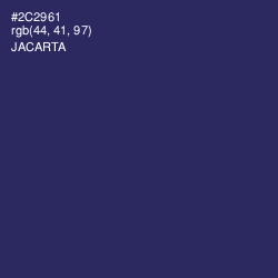 #2C2961 - Jacarta Color Image