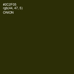 #2C2F05 - Onion Color Image