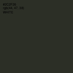 #2C2F26 - Shark Color Image