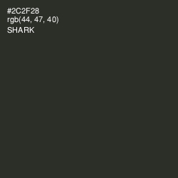 #2C2F28 - Shark Color Image