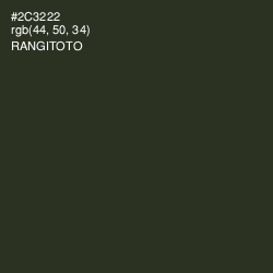 #2C3222 - Rangitoto Color Image