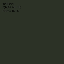 #2C3226 - Rangitoto Color Image