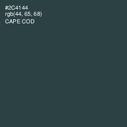 #2C4144 - Cape Cod Color Image