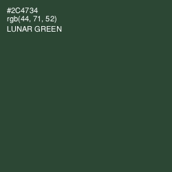 #2C4734 - Lunar Green Color Image