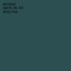 #2C5052 - Spectra Color Image