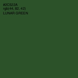 #2C522A - Lunar Green Color Image