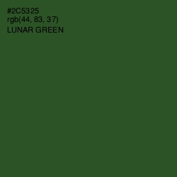 #2C5325 - Lunar Green Color Image