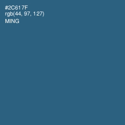 #2C617F - Ming Color Image