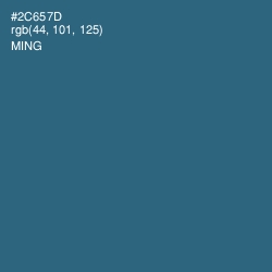 #2C657D - Ming Color Image