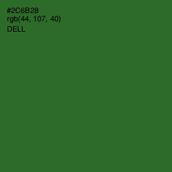 #2C6B28 - Dell Color Image