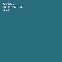 #2C6B7D - Ming Color Image