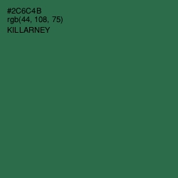 #2C6C4B - Killarney Color Image