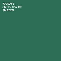 #2C6D55 - Amazon Color Image
