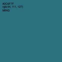 #2C6F7F - Ming Color Image