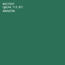 #2C7057 - Amazon Color Image