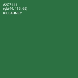 #2C7141 - Killarney Color Image