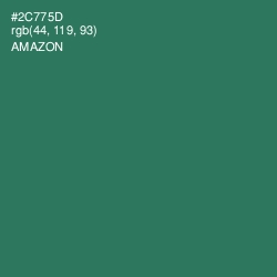 #2C775D - Amazon Color Image