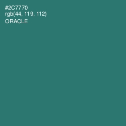 #2C7770 - Oracle Color Image
