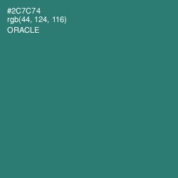 #2C7C74 - Oracle Color Image