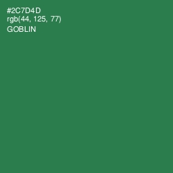 #2C7D4D - Goblin Color Image
