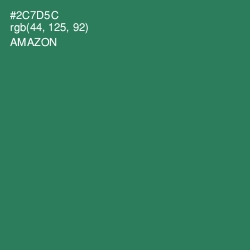 #2C7D5C - Amazon Color Image