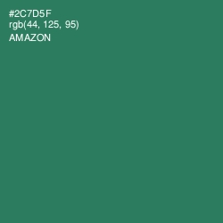 #2C7D5F - Amazon Color Image