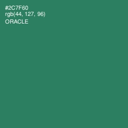 #2C7F60 - Oracle Color Image