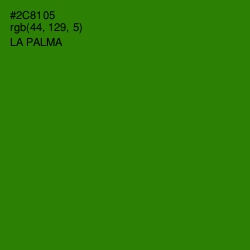 #2C8105 - La Palma Color Image