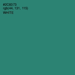 #2C8373 - Eucalyptus Color Image