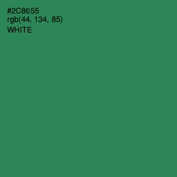 #2C8655 - Sea Green Color Image