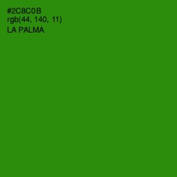 #2C8C0B - La Palma Color Image