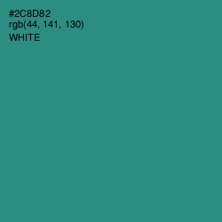 #2C8D82 - Lochinvar Color Image