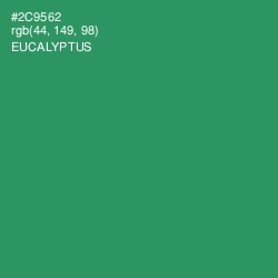 #2C9562 - Eucalyptus Color Image