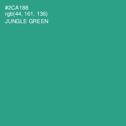 #2CA188 - Jungle Green Color Image