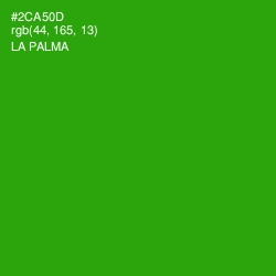 #2CA50D - La Palma Color Image