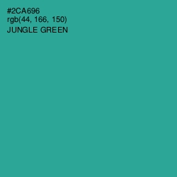 #2CA696 - Jungle Green Color Image