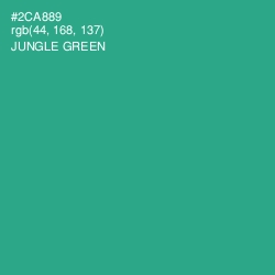 #2CA889 - Jungle Green Color Image