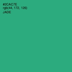 #2CAC7E - Jade Color Image