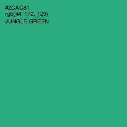 #2CAC81 - Jungle Green Color Image