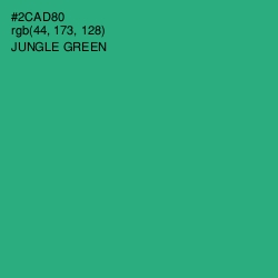 #2CAD80 - Jungle Green Color Image