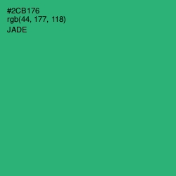 #2CB176 - Jade Color Image