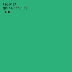 #2CB17A - Jade Color Image